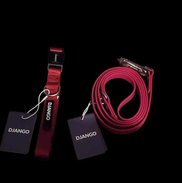 DJango Other - Beautiful Waterproof Leash N Collar Set 》all Info In Pics